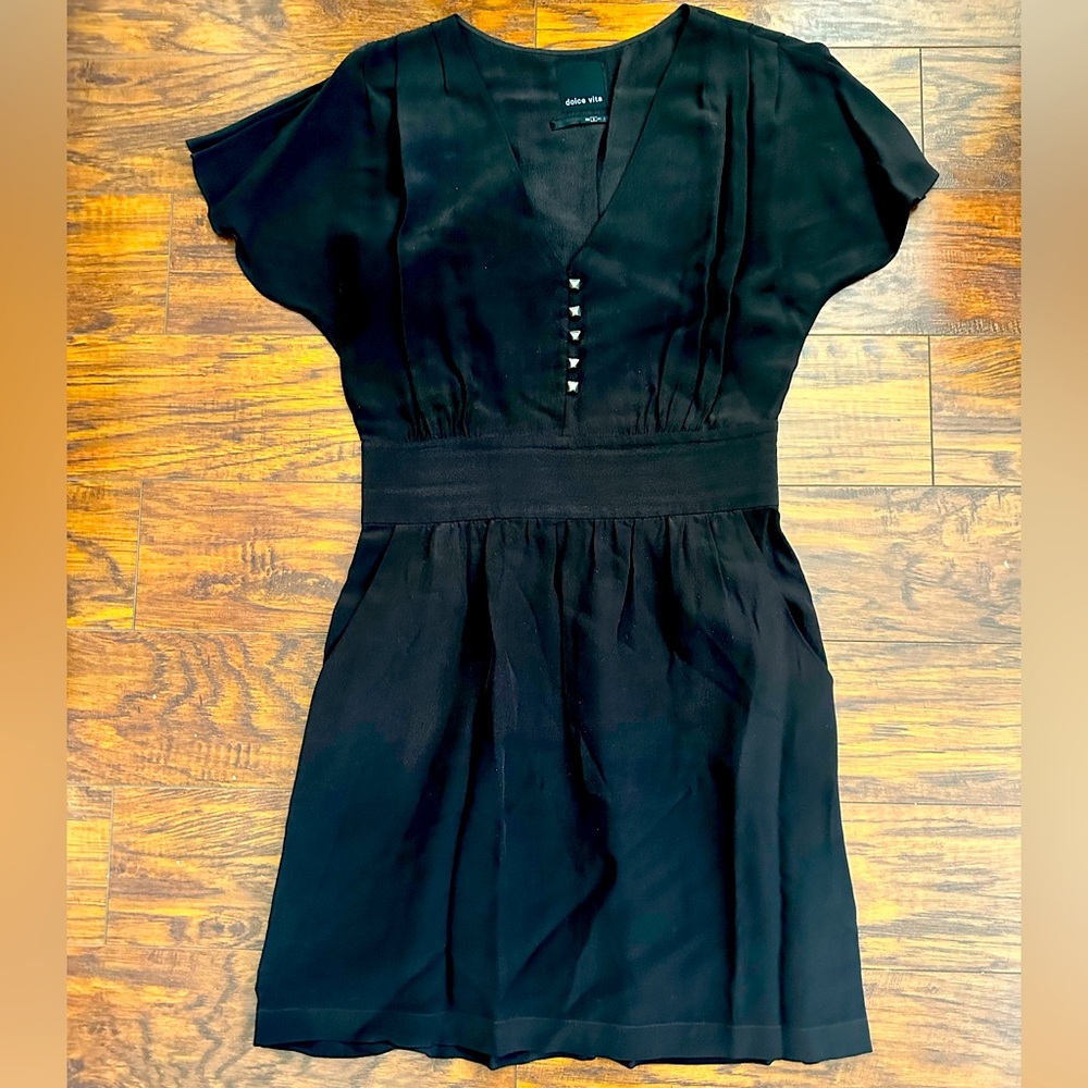 Dolce Vita Above The Knee Black Dress